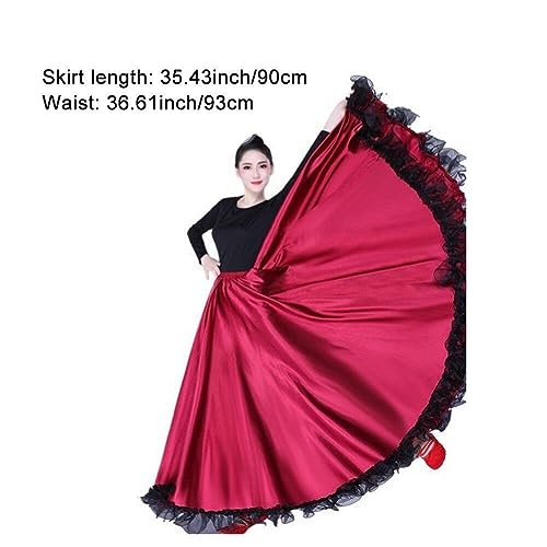 Jupe de danse du ventre big swing pour performance Halloween - 4