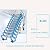 VNABO Ladders Wall Mounted Attic Telescopic Ladder Home Invisible Insulated Steel Scissors Attic Step Ladders Manual Folding Ladder Household or Outdoor