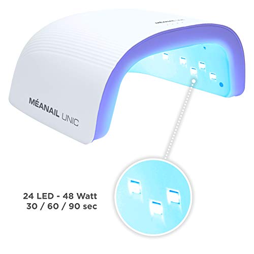 Nagelstudio Set komplett Meanail® Paris Deluxe XXL Maniküre + Pediküre inkl. Naildesign Zubehör • 1 UV LED Lampe für… – Bild 3