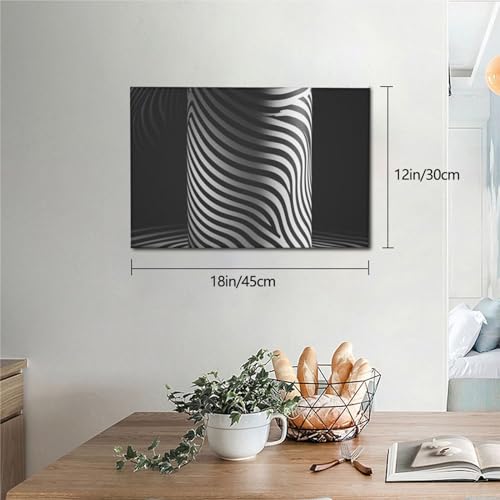 Impression cylindrique sur toile de qualité supérieure pour bureau et salon - 6