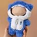 Zimomo Clothes for labubu Dolls - Cute Shark Outfit for 6.7 Inch (17cm) 1-Piece Marine-Themed Costume Accessory, Friends (Doll Not Included) - Perfect for Collectors and Dress-Up (No Doll) (Blue)