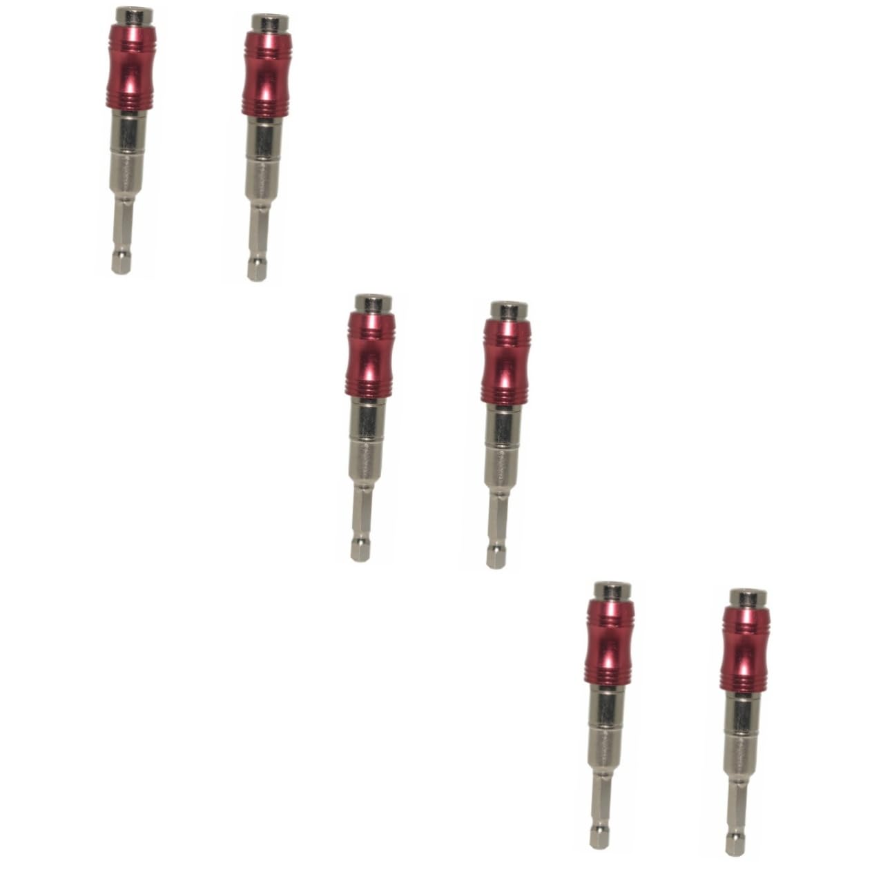 jojofuny 6pezzi Prolunga Per Cacciavite Adattatore Flessibile Per Punte Trapano Rotazione Compatibile Bit