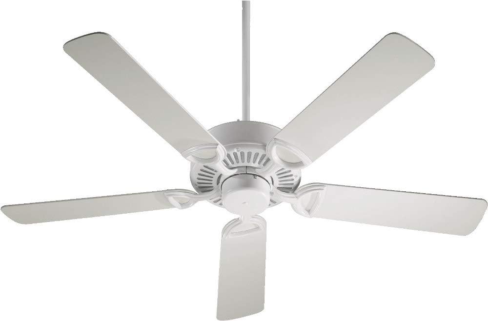 quorum lighting Estate - Ceiling Fan in Traditional style - 52 inches wide by 12.09 inches high-Studio White Finish-Studio White Blade C