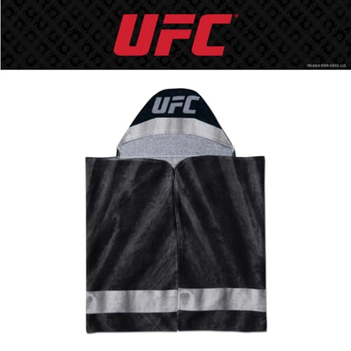 Image of UFC Fight Night Super Soft Bath /Pool /Beach Soft Cotton Terry Hooded Towel Wrap, 24 in x 50 in, (100% Officially Licensed Product) By Franco