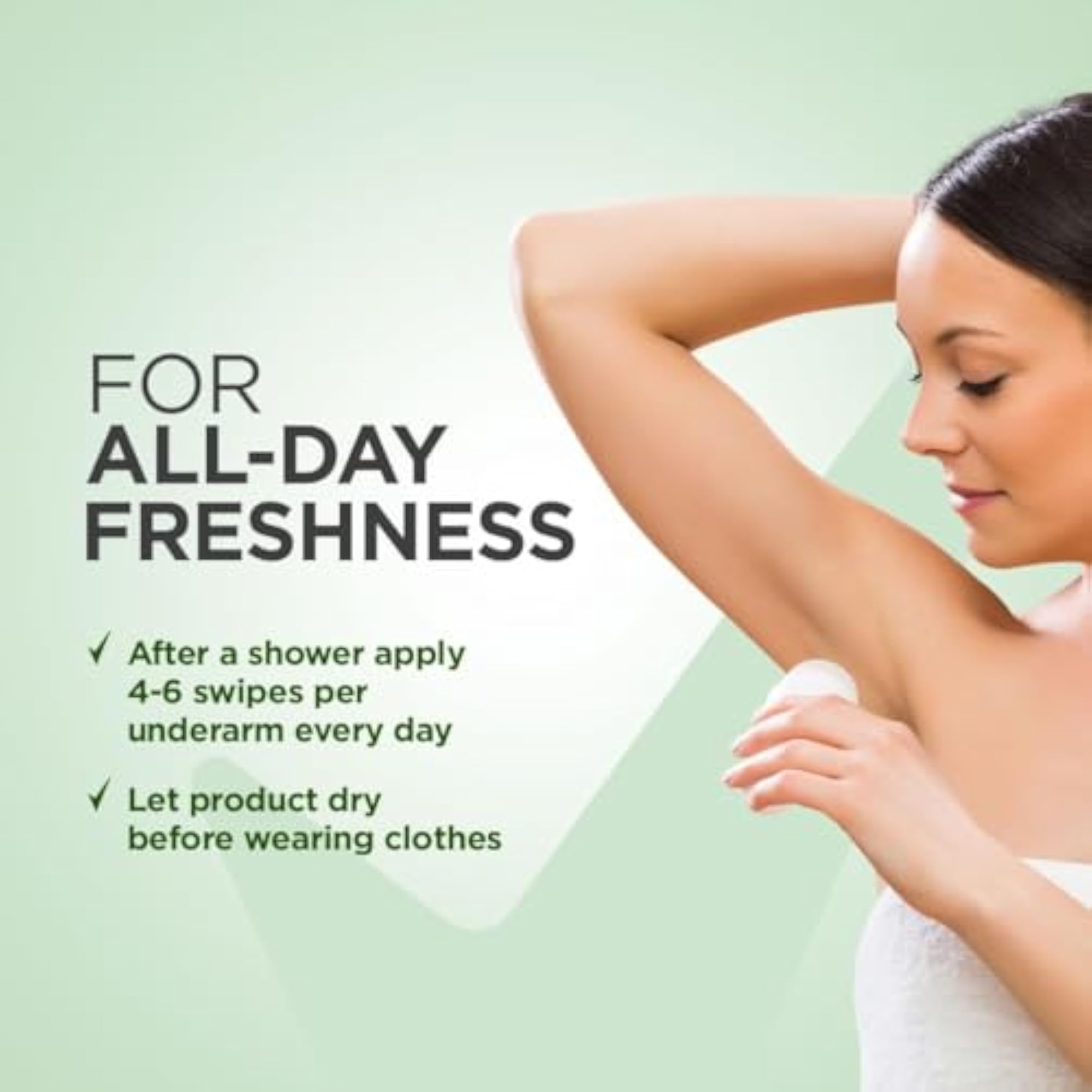 Underarm Roll On Deodorant, Bright & Smooth Protection