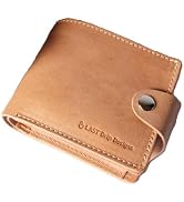Amazon | LAST Drip Designs 二つ折り財布 本革 ベルトホック 小銭入れ