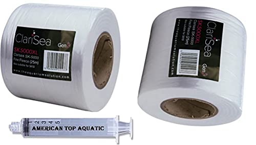 ClariSea SK-5000XL rouleau polaire filtre aquarium eau de mer rechange XL Gen 2