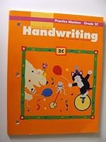 Handwriting Practice Masters Grade 2C (with a simplified alphabet) 0880859717 Book Cover