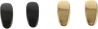 ORFOFE 2pcs Glasses Nose Pads Air Chamber Eyeglasses Nose Pad Sunglasses Nose Grip Nose Cushions for Glasses Air Glasses Shades Glasses Metallic Glasses Glass Nose Pad Glasses Cushion Gel