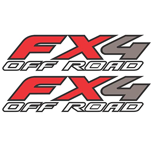 Emblema FX4 premium texturizado para camionetas Ford F 150 y Super Duty F350