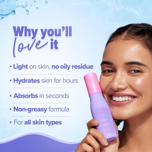 Lightweight Moisturizer For Face | Hyaluronic Acid & Alpha Arbutin | Hydrating & Oil-Free | For Women & Men - 100g - Image 3