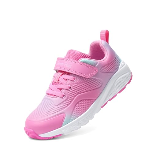 DREAM PAIRS Girls Running Shoes Kids Sneakers Tennis ColorBurst Lightweight Casual Walking...