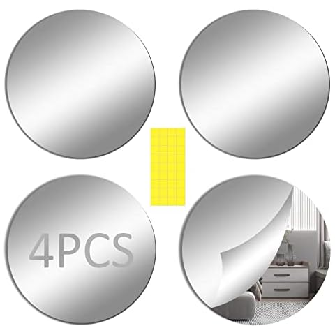 Espejos Autoadhesivos Pared TSKDKIT 4 Piezas Cover