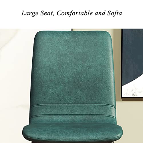 Chaises d'appoint dossier haut ergonomique simili cuir entretien facile - 5