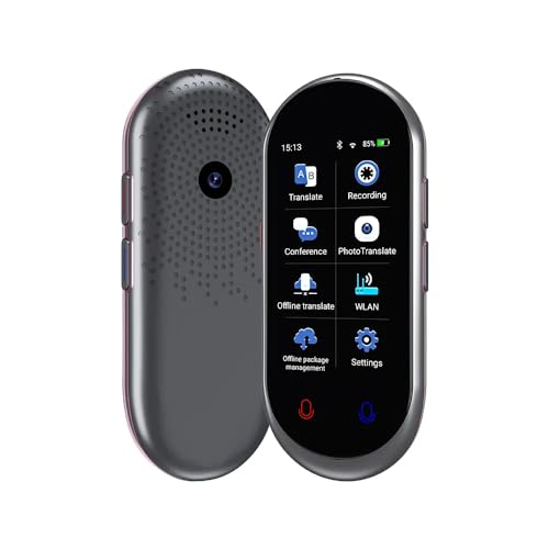 Image of AUSEK 4G SIM Travel Translation Device- AI Instant Translator | 138 Languages Support | Offline /Wifi /Photo Translation Options | Intelligent AI Assistant for Travel, Learning and Business