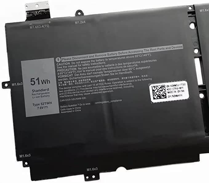 Dell XPS 13 7390 フロストホワイト 純正バッテリー新品 Amazon.co.jp: 52TWH 51wh 互換用の/アクセサリ XPS 13 series 13-7390