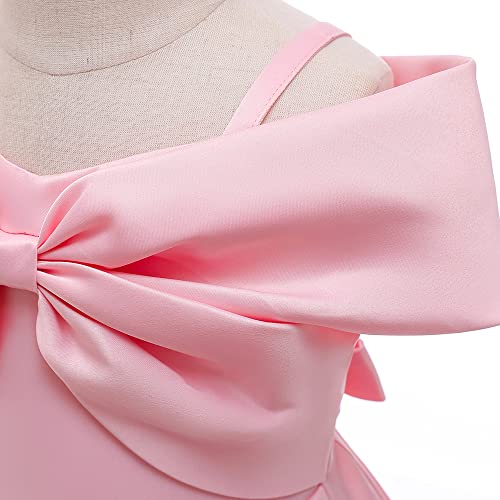 Cichic Elegant Girls Dress Special Occasion Satin Gowns for 2-10Years Kid3