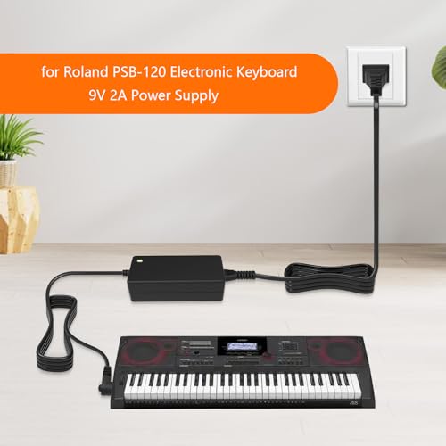 Image of 9V 2A Power Adapter for Roland PSB-120 PSB-1U PSB-5U PSB-7U Keyboard