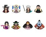 8PCS Anime Miniature Figurines Small Action Figures Building Set Mini Toys Cake Toppers