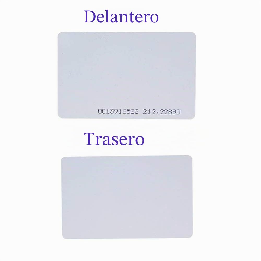 Tarjetas de identificación Fongwah 125Khz Tarjetas de proximidad RFID ID para Control de Acceso y Hotel 0.8 milímetro (200)