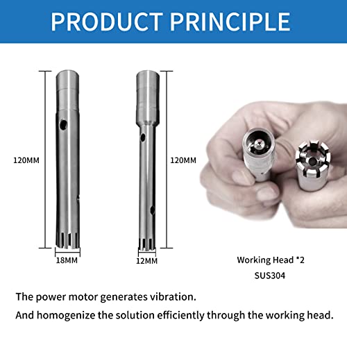 Yeipower LIVEBB Homogenizer Emulsifier Dispersion Mixer Lab thumb #3