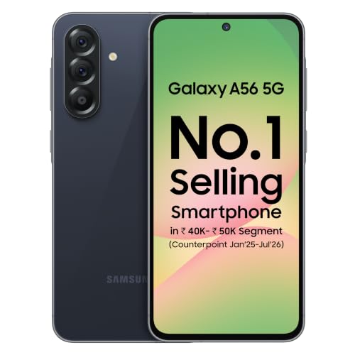 Samsung Galaxy A56 5G Mobile (Awesome Midnight Blue, 8GB, 128GB) ...