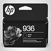 Cartucho de tinta negro HP 936 | Funciona con OfficeJet 9120, OfficeJet Pro 9110, 9120, 9130 Series, Wide Format 9730 | Apto para tinta instantánea | 4S6V2LN