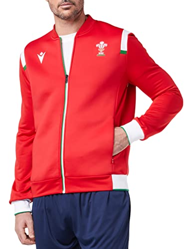 Macron 58125585 Wru M20 WRU M20 Chaqueta Home Anthem Scuba Sr, Rojo, XXL Hombre