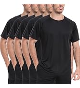 HovSiyla 1/5 Pack Running Shirts Men Sport Tops Dry Fit Gym Wicking Athletic T Shirts Breathable ...
