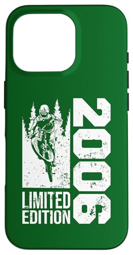 MTB Mountainbike Nacido en 2006 Cumpleaños BTT-Bicicleta Carcasa para iPhone 16 Pro