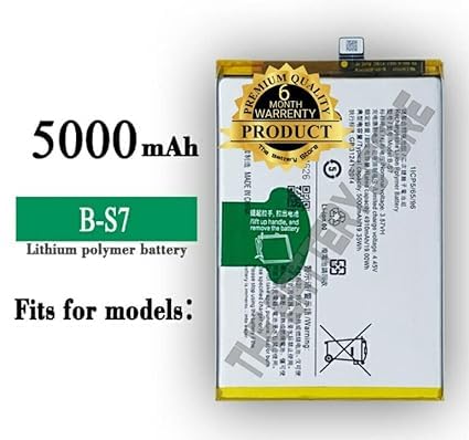 Image of THE BATTERY STORE Original B-S7 Battery for Vivo Y15a V2134 / Y15s /V2120, /V2147 / Y01 V2166 Battery with 6 Month Warranty** (U94)