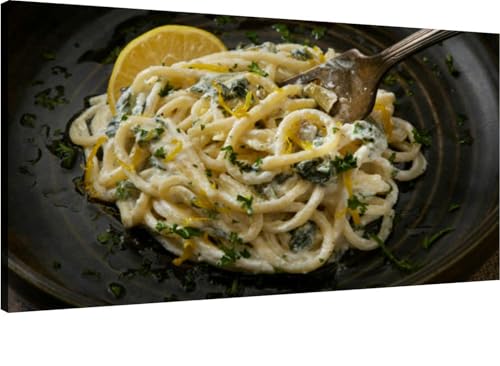 Canvas Wall Art for Living Room Bedroom Creamy Ricotta Lemon