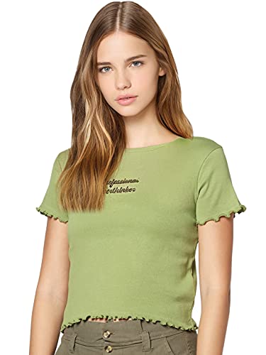 Image of ONLY Women's Cotton Round Neck Regular Fit T-Shirt