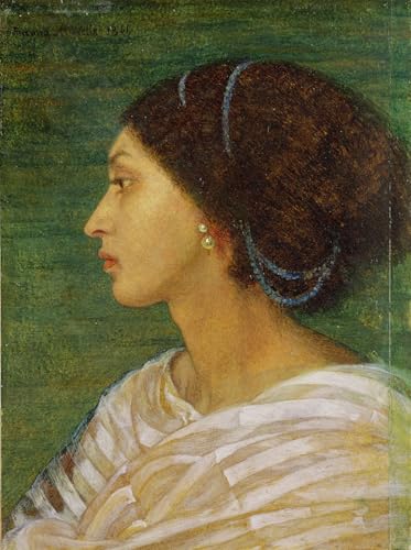 Toile murale Tête de femme mulâtre Joanna Boyce Wells - Affiche peinture salon 60x90