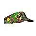 Retro Fashion 80s 90s Visors Hat for Women Men Wide Brim Beach Hat Foldable Sport Sun Visor Hat Summer Packable