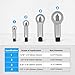 Metal Nut Splitter Tool Heavy Duty,4PCS Nut Separator Designed for Removing Broken, Damaged, Or Rusty Nuts Without Damaging Bolt Threads