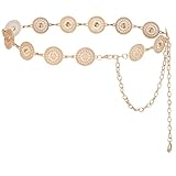 EJRUP Cinturón de Cadena para Mujer, Accesorios para Mujer