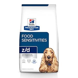 Hill’s Prescription Diet z/d Skin/Food Sensitivities Dry Dog Food, Veterinary Diet, 25 lb. Bag