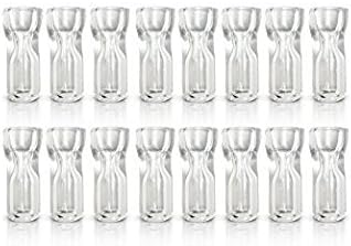 20 Beamer Smoke Glass Flat Tip Reusable Crutch/Filter Tips. Works with Blunts, Cigarettes, Tobacco, Cigars, Rolling Paper, Cigarillos and More! + Beamer Smoke Limited Edition Sticker