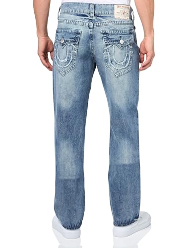 True Religion Men's Ricky Sn Flap Raw Edge Logo3