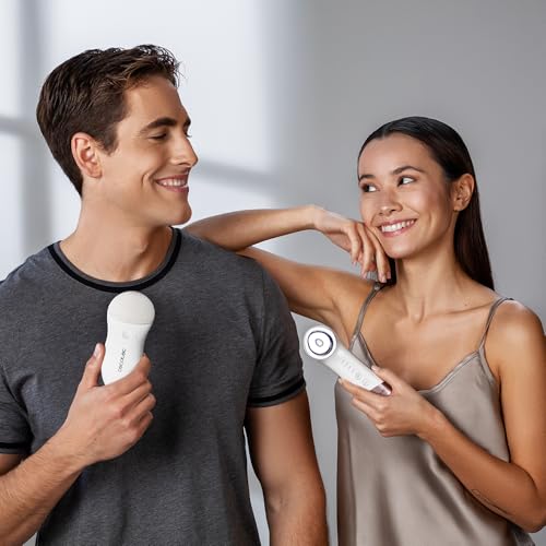 Cecotec Spazzola Per Pulizia Viso Ricaricabile Facecare Skinroutine. Skinroutine, Dispositivo Antiocchiaie, Massaggiatore Con Fototerapia: Potenzia Elasticità Della Pelle, Include Fascia E Polsini - 2