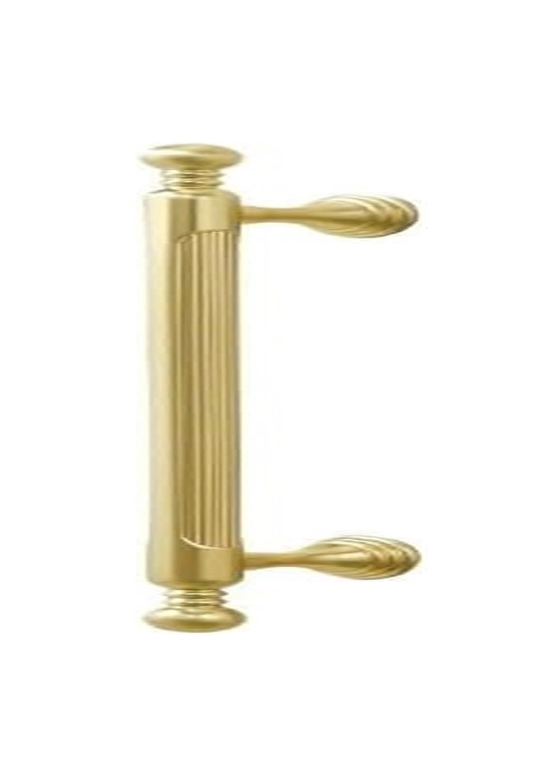 Opeximatun Brushed Gold-128Mm Drawer Knobs, Modern Minimalist Wardrobe And Cabinet Door Handles Single-Hole Drawer Pulls Multicolor(Brushed Gold-128Mm)