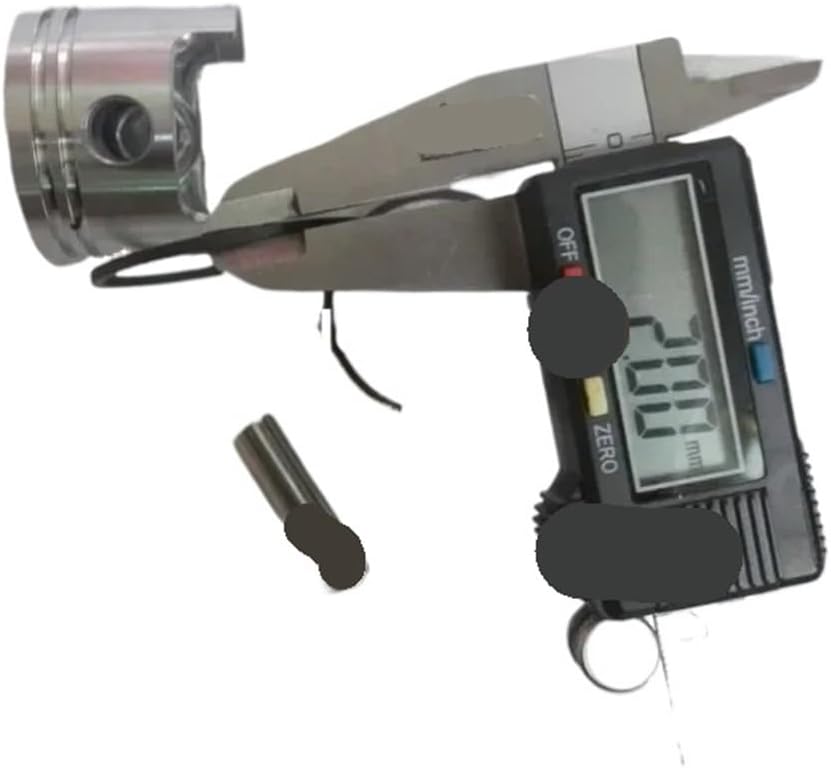 2 X TL52 Piston Assy 44MM for TB52 TU52 Cylinder KOLBEN Ring PIN Clip KIT 2T 52CC Auger Trimmer Edger BRUSTHCUTTER