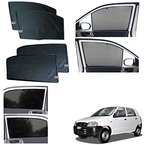 Image of WolkomHome car Fix Curtain Window Shades Half Curtains Sunshade for Alto