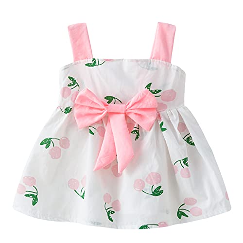2019 BéBé Fille Robe Princesse Robe BaptêMe CéRéMonie Walaka - VêTements De Fille Fruits Imprimé Bow Party Princesse Robe 1Pc | 0-24 Mois Cover
