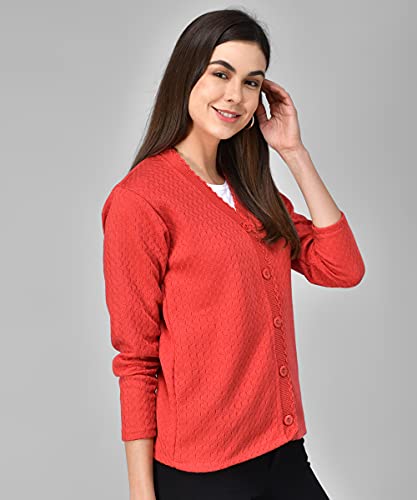Image of eKools Women's Winterwear Woolen Sweater Cardigans