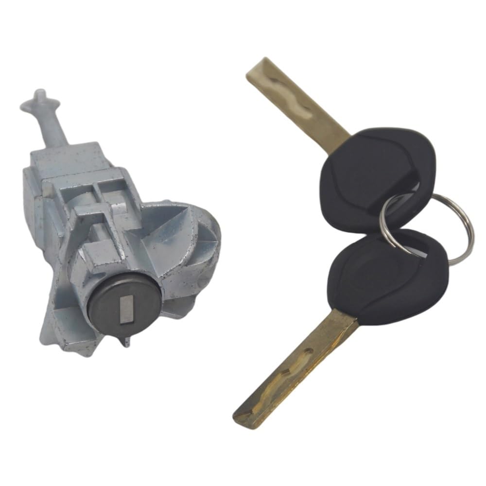 Hzsmyxgs One Color Car Door Lock Compatible With E46 325Ci 325I 325Xi 330Ci 330I 330Xi M3 Left Driver Side Door Lock Barrel With 2 Keys
