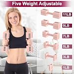 Adjustable Dumbbells Set for Women/Men Home Gym - Image 2