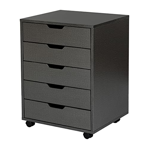 Salfanre Filing Cabinet,Lateral File Cabinet,Office Drawers,Filing Cabinet For Home Office,Wood File Cabinet With Lock, Office File Cabinets,Fits A5 Size,Brown #TOP2