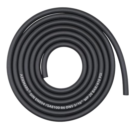 Image of 5mm (3/16") ID Fuel Line Hose 3M (10 Feet) Gas Tube for Generac Small Engines Mini Bike ATV Generator